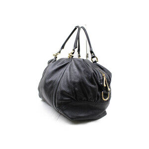 Gucci black Boston Horsebit bag leather